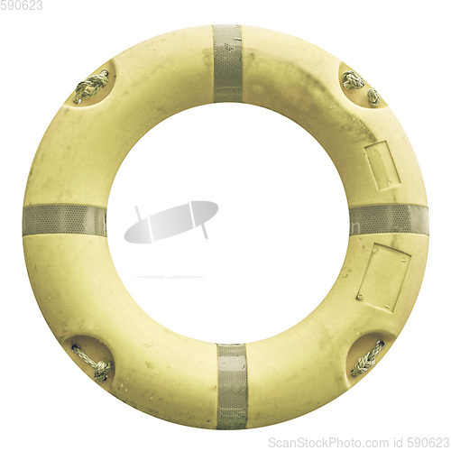 Image of Vintage looking Lifebuoy