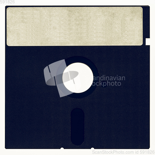 Image of Vintage looking Floppy Disk