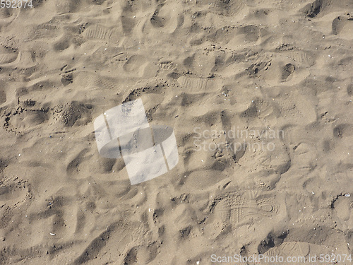 Image of Sand on the beach