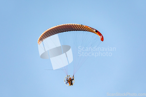 Image of Powered paragliding flight