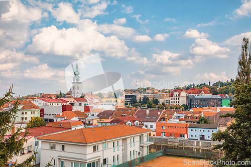 Image of St Martin Church in Trebic, Czech Republic