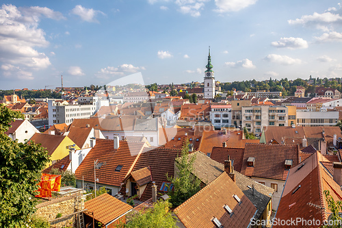 Image of St Martin Church in Trebic, Czech Republic