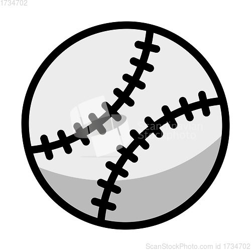 Image of Baseball Ball Icon