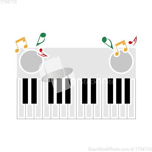 Image of Piano Keyboard Icon