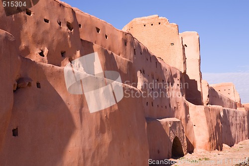 Image of Old city wall in Marrakech