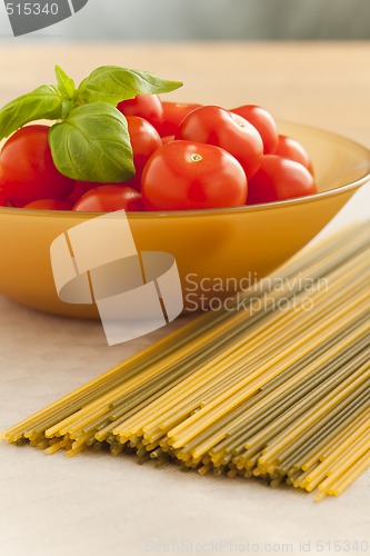 Image of Pasta ingredients  