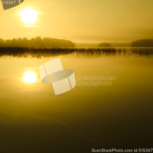 Image of Sunrise at the lake