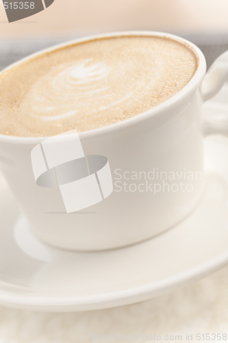 Image of Coffee with milk foam