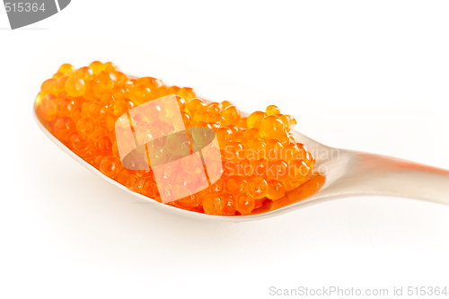 Image of Salmon roe close up
