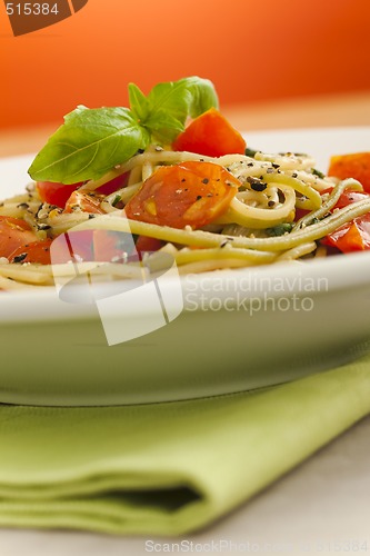 Image of Spaghetti with tomatoes