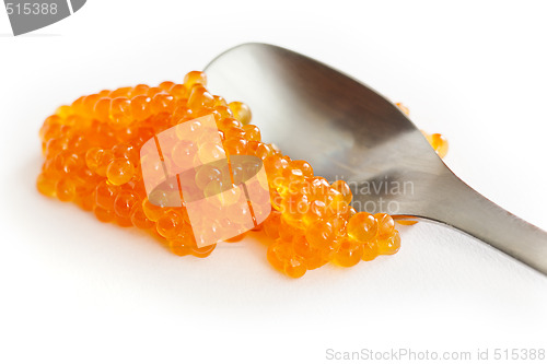 Image of Salmon roe close up