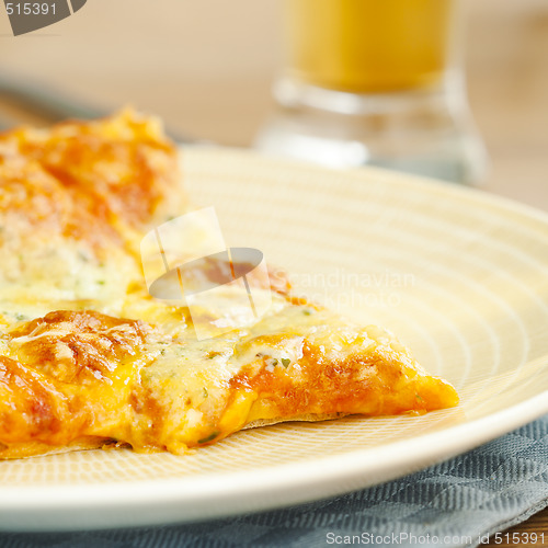 Image of Pizza and beer