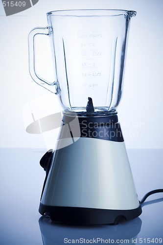 Image of Empty blender (blue toning)