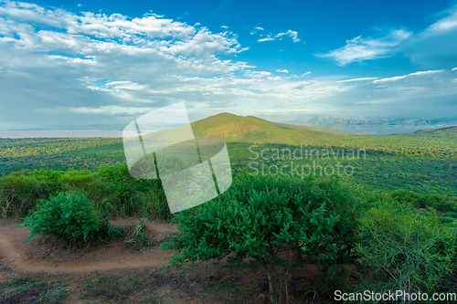 Image of Lake Chamo landscape, Ethiopia Africa