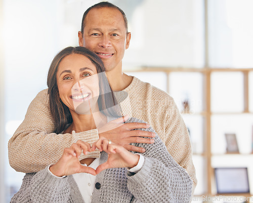 Image of House, relax or mature couple hug on a lovely, peaceful or calm holiday vacation or weekend in Lisbon, Portugal. Portrait, support or happy woman enjoying quality bonding time with a senior partner