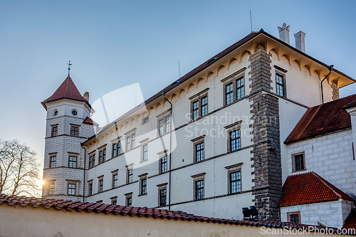 Image of Jindrichuv Hradec castle in Czech Republic