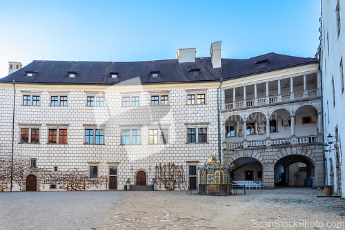 Image of Jindrichuv Hradec castle in Czech Republic