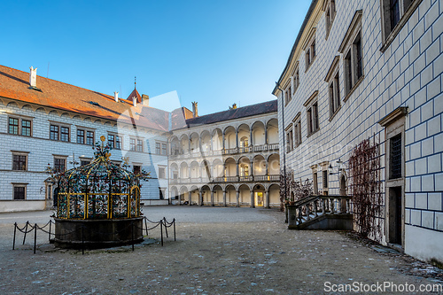 Image of Jindrichuv Hradec castle in Czech Republic