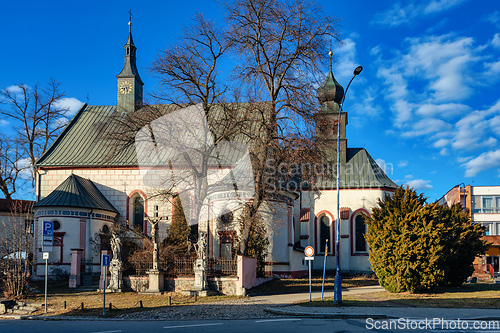 Image of St. Catherines Church and Franciscan Monastery Jindrichuv Hradec