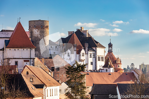 Image of Jindrichuv Hradec castle in Czech Republic