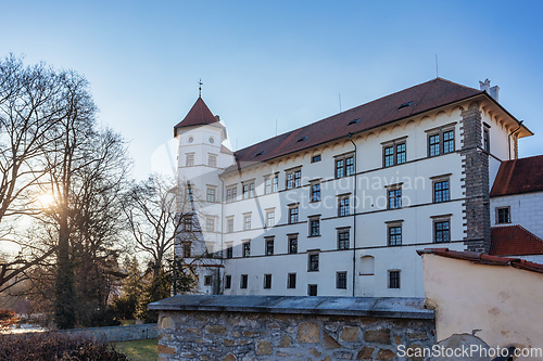 Image of Jindrichuv Hradec castle in Czech Republic