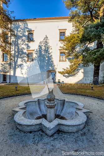 Image of Jindrichuv Hradec castle in Czech Republic