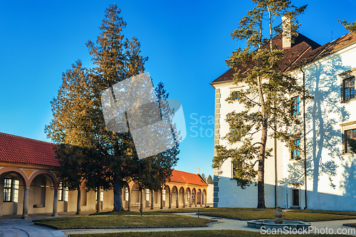 Image of Jindrichuv Hradec castle in Czech Republic