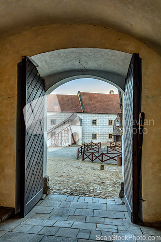 Image of Jindrichuv Hradec castle in Czech Republic