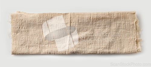 Image of folded cotton napkin