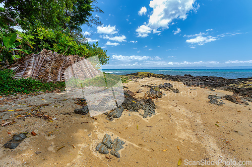 Image of Beautiful view of the coast of Masoala National Park in Madagascar