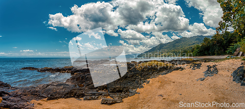 Image of Beautiful view of the coast of Masoala National Park in Madagascar