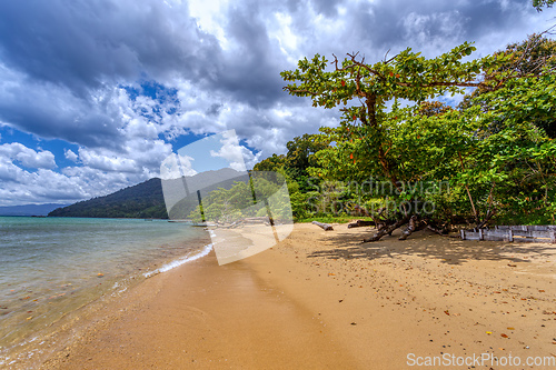 Image of Beautiful view of the coast of Masoala National Park in Madagascar