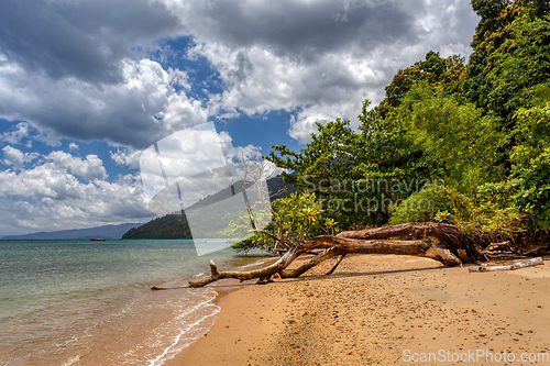 Image of Beautiful view of the coast of Masoala National Park in Madagascar