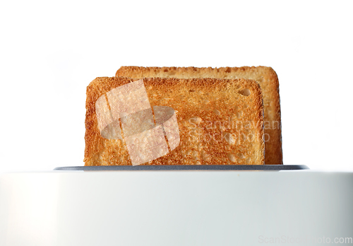 Image of toasted bread slices