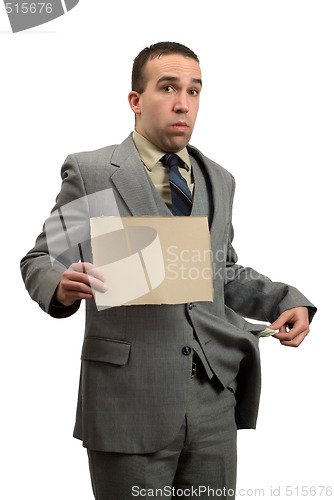 Image of Bankrupt Businessman