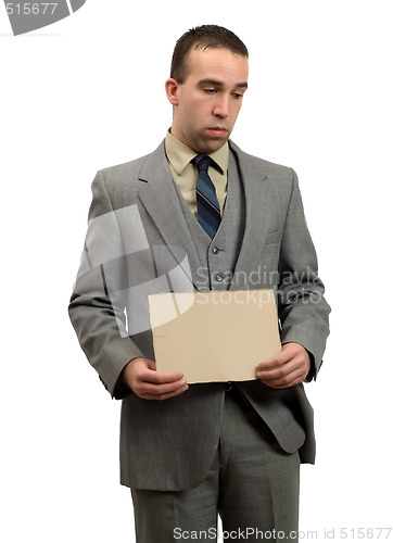 Image of Jobless Businessman