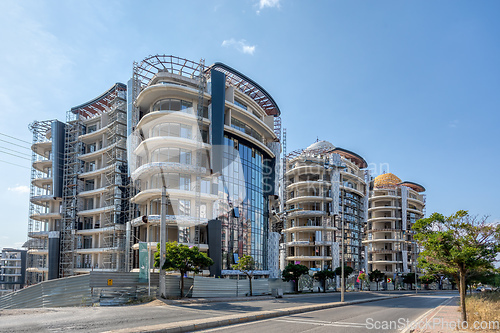 Image of Modern construction of residential houses in Gebze, part of Istanbul, Turkey