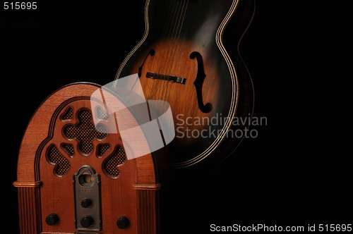 Image of Old Time Radio And Guitar