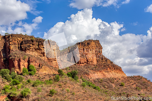 Image of Mountain landscape with canyon, Ethiopia