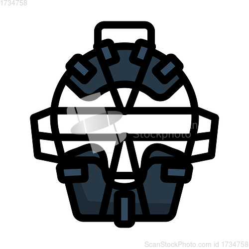 Image of Baseball Face Protector Icon