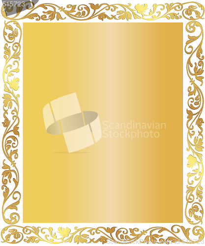 Image of Golden abstract background