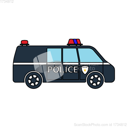 Image of Police Van Icon