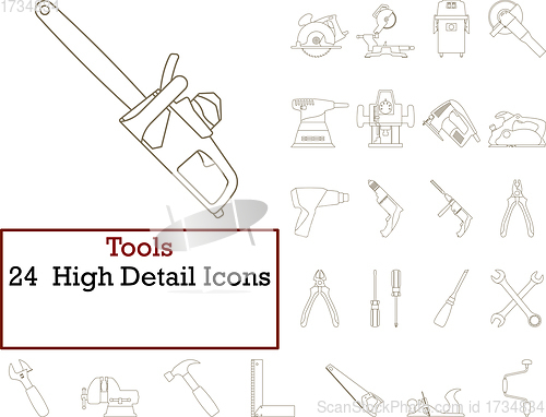 Image of Tools Icon Set