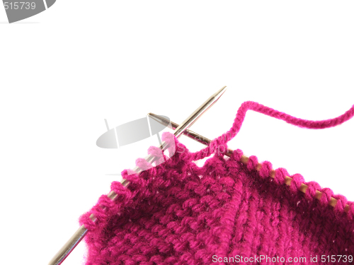 Image of Pink Knitting 