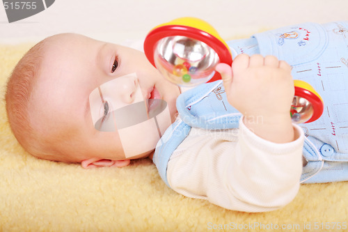 Image of Baby playing 