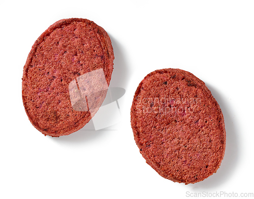 Image of vegan burger cutlets