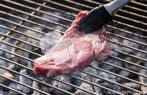 Image of fresh raw beef steak