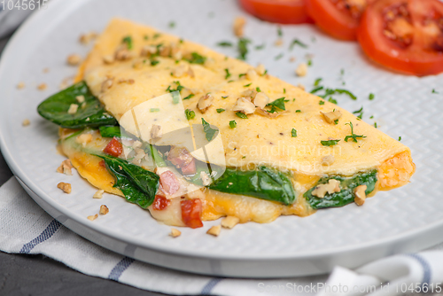 Image of Omelet with vegetables