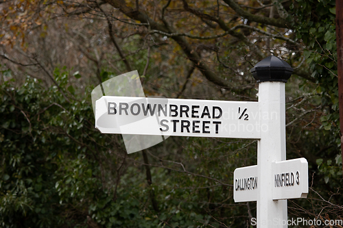 Image of Brownbread Street Sign