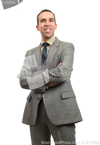 Image of Smiling Businessman